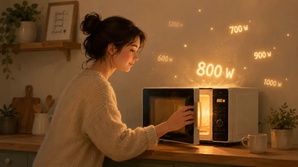 How to Find Out Wattage of Microwave