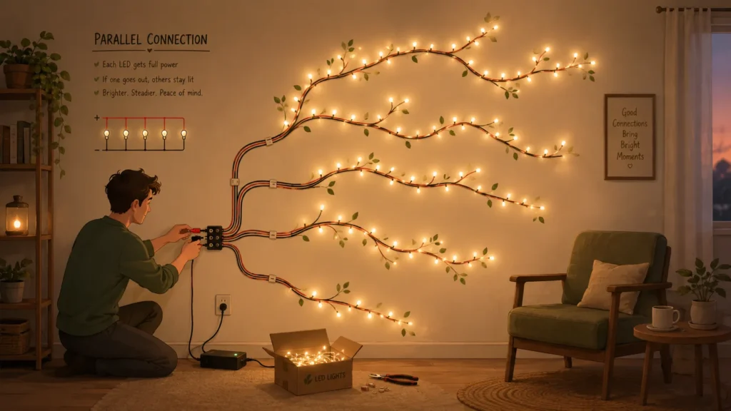 How to Wire Led Lights in Parallel