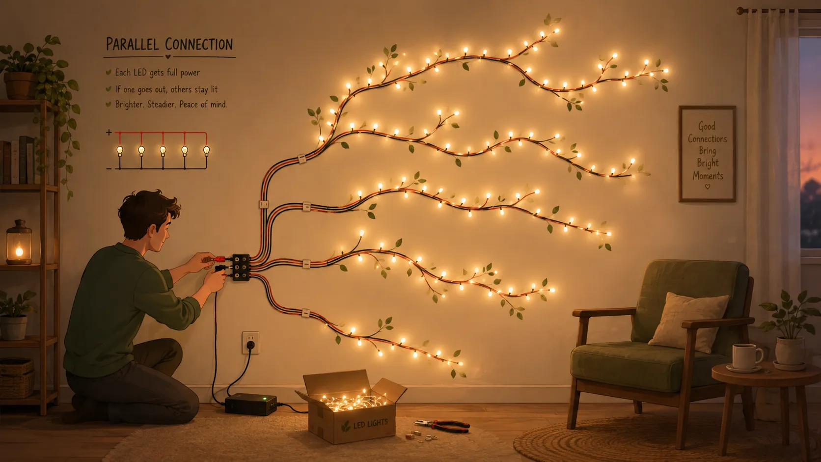 How to Wire Led Lights in Parallel